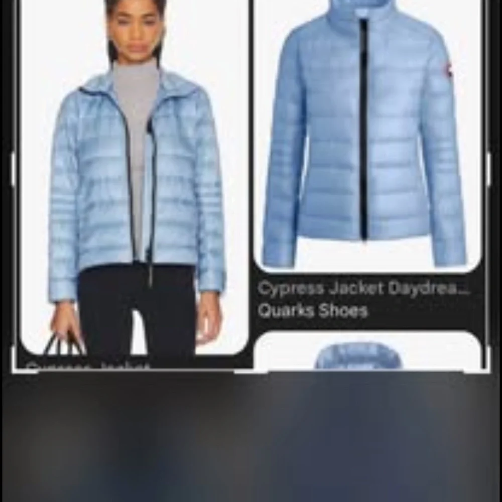 Canada Goose Sky Blue Puffer Jacket - Picture 4 of 11